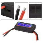 Voltmetru, Wattmetru si ampermetru, multifunctional, multimetru digital, 4.8 - 60 V, 150 A, foarte precis, de culoare negru